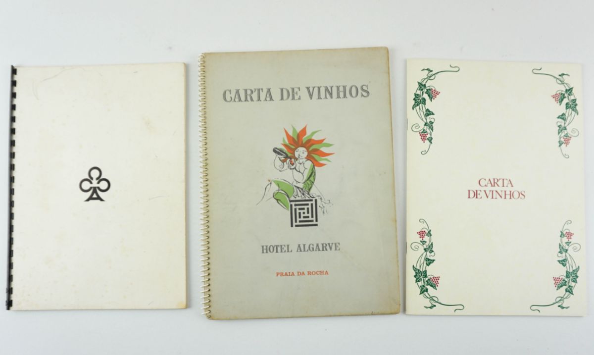 3 Cartas de Vinhos