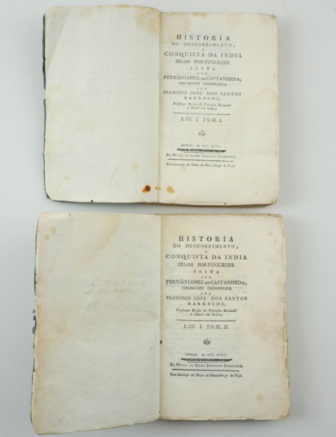 História do Descobrimento e Conquista da India Pelos Portuguezes (1797)