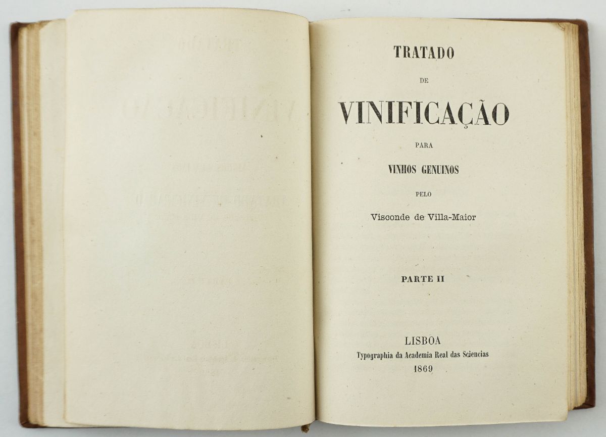 Tratado de Vinificação para Vinhos Genuinos – 1ª edição