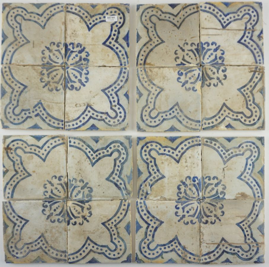 Painel de 16 Azulejos