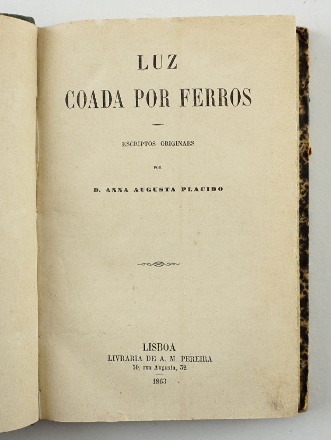 Ana Plácido – Luz Coada Por Ferros (1863)