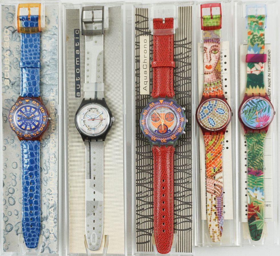 Swatch - 5 Relógios