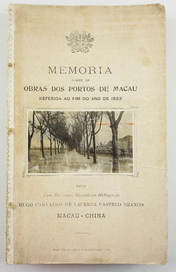 Memória sobre os portos de Macau