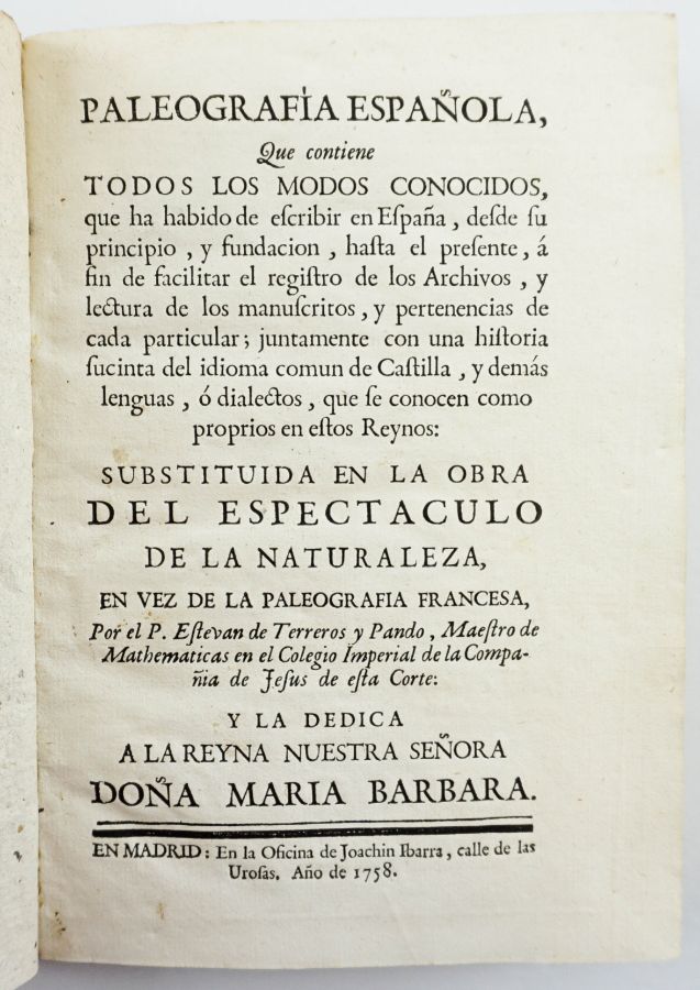 PALEOGRAFIA DE IBARRA