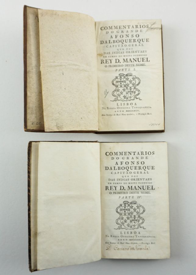 Comentários do Grande Afonso de Albuquerque (1774)