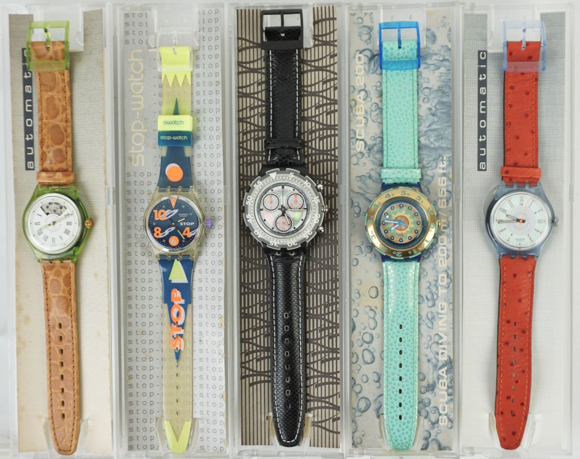Swatch - 5 Relógios