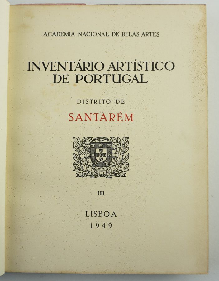 Inventário Artístico de Portugal – Santarém