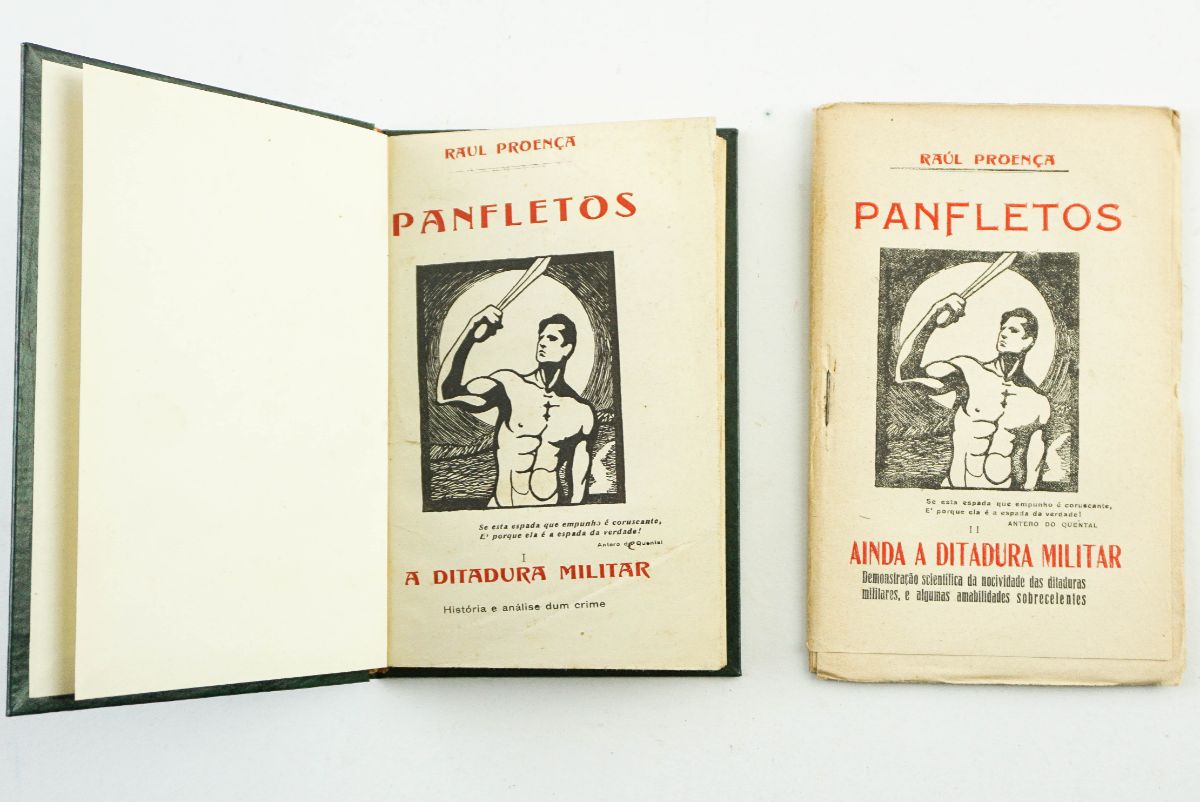 Raul Proença - panfletos clandestinos contra a Ditadura (1926-1927)