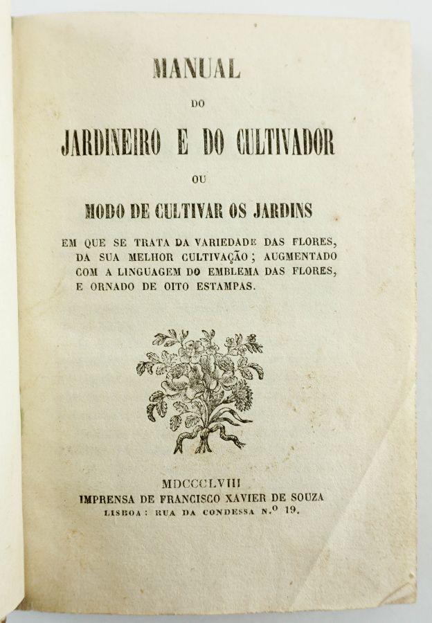 Manual do Jardineiro e do Cultivador (1758)