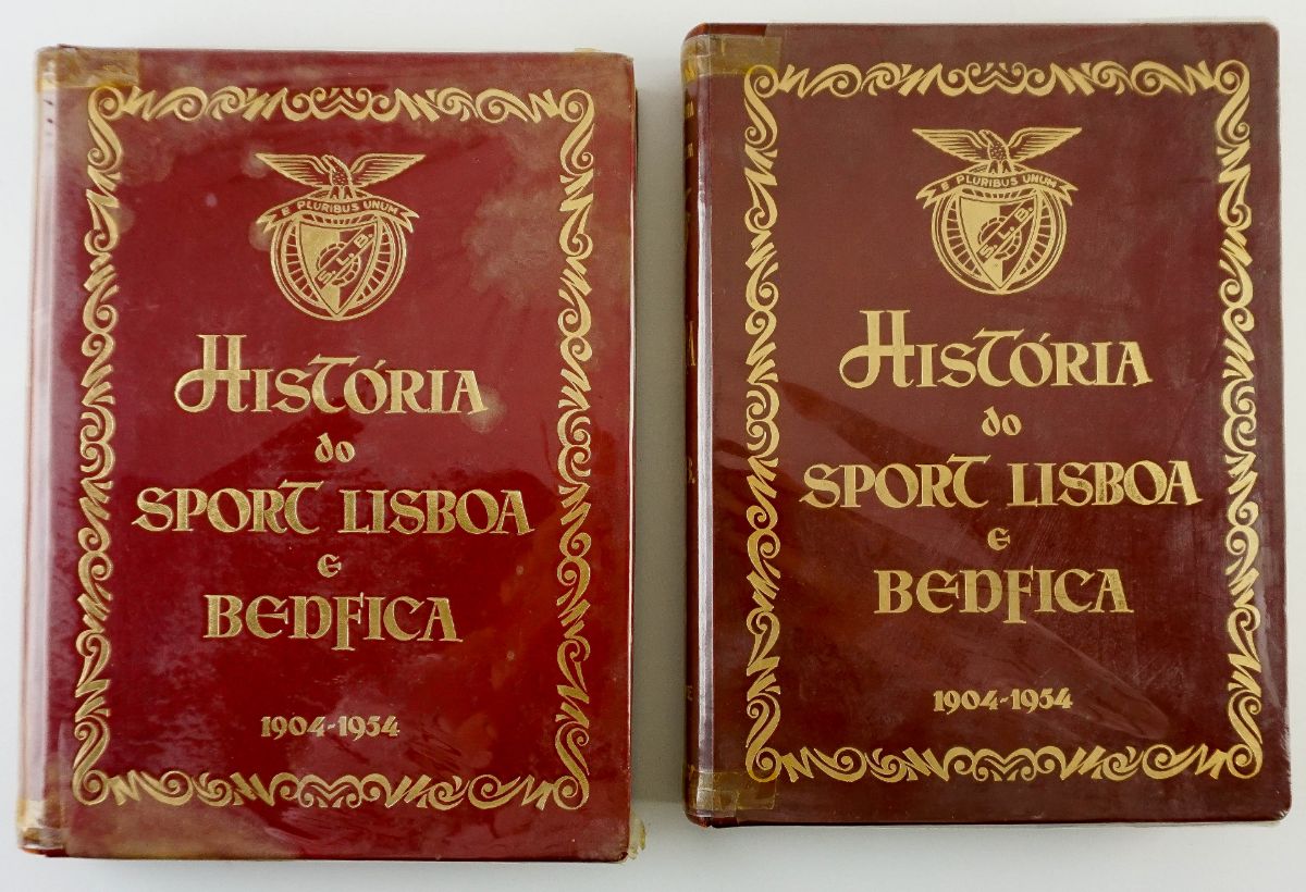 História do Sport Lisboa e Benfica 1904-1954.