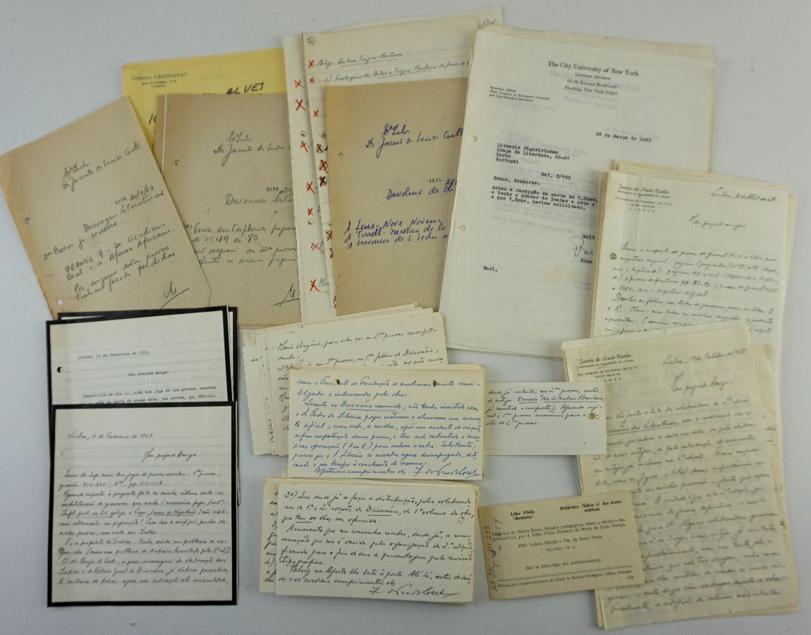Jacinto Prado Coelho / Ernesto Guerra da Cal – manuscritos