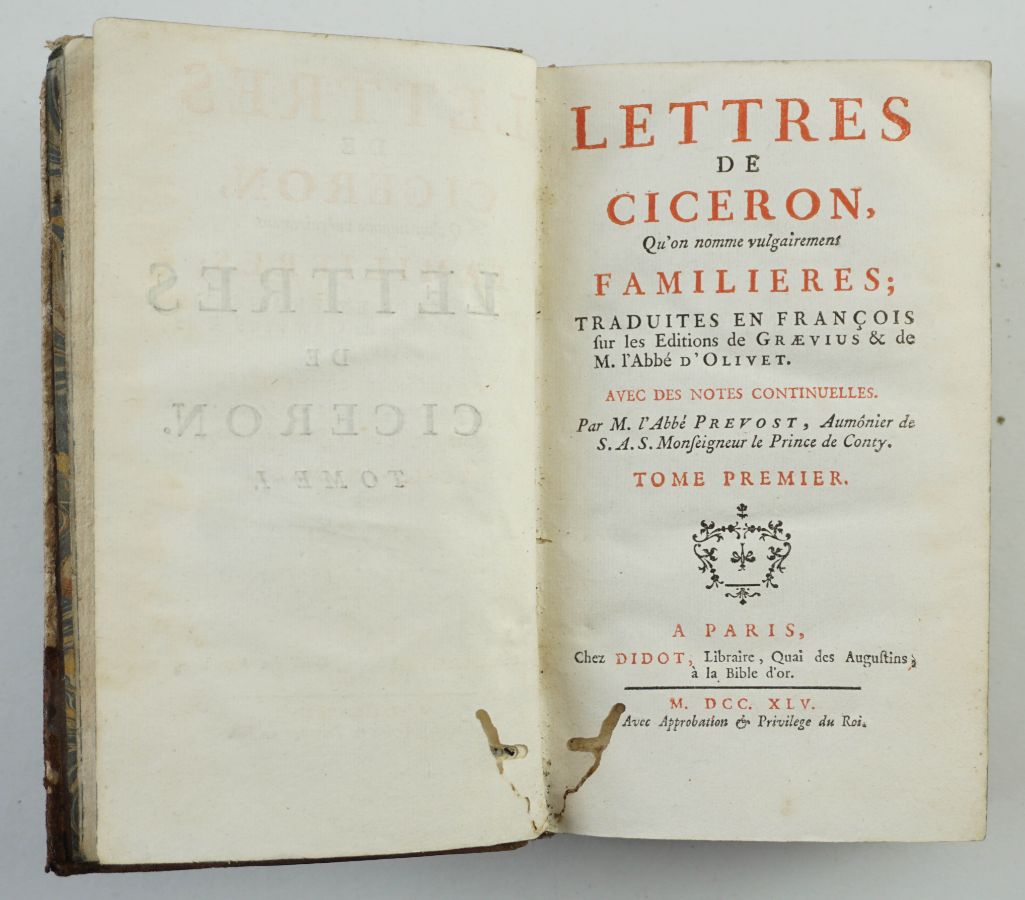 Lettres de Ciceron