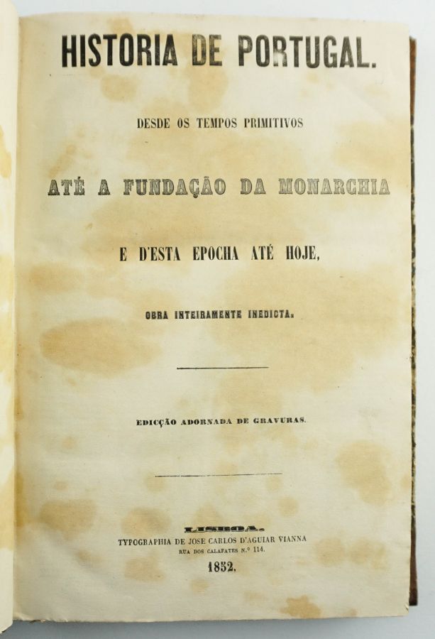 História de Portugal (1852)