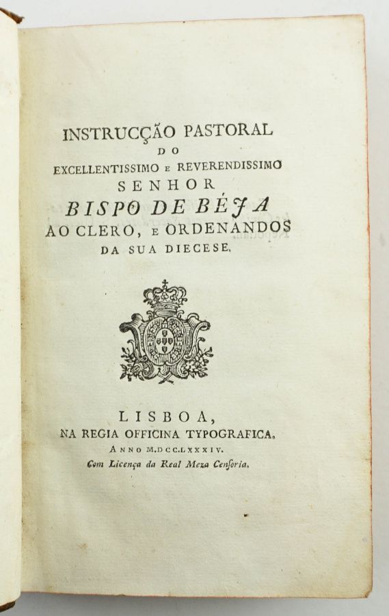 Frei Manuel do Cenáculo – Instrução Pastoral (1784)