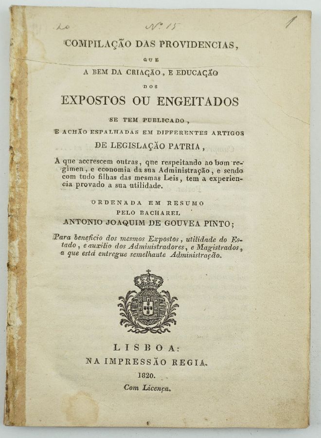 Expostos ou Enjeitados (1820)
