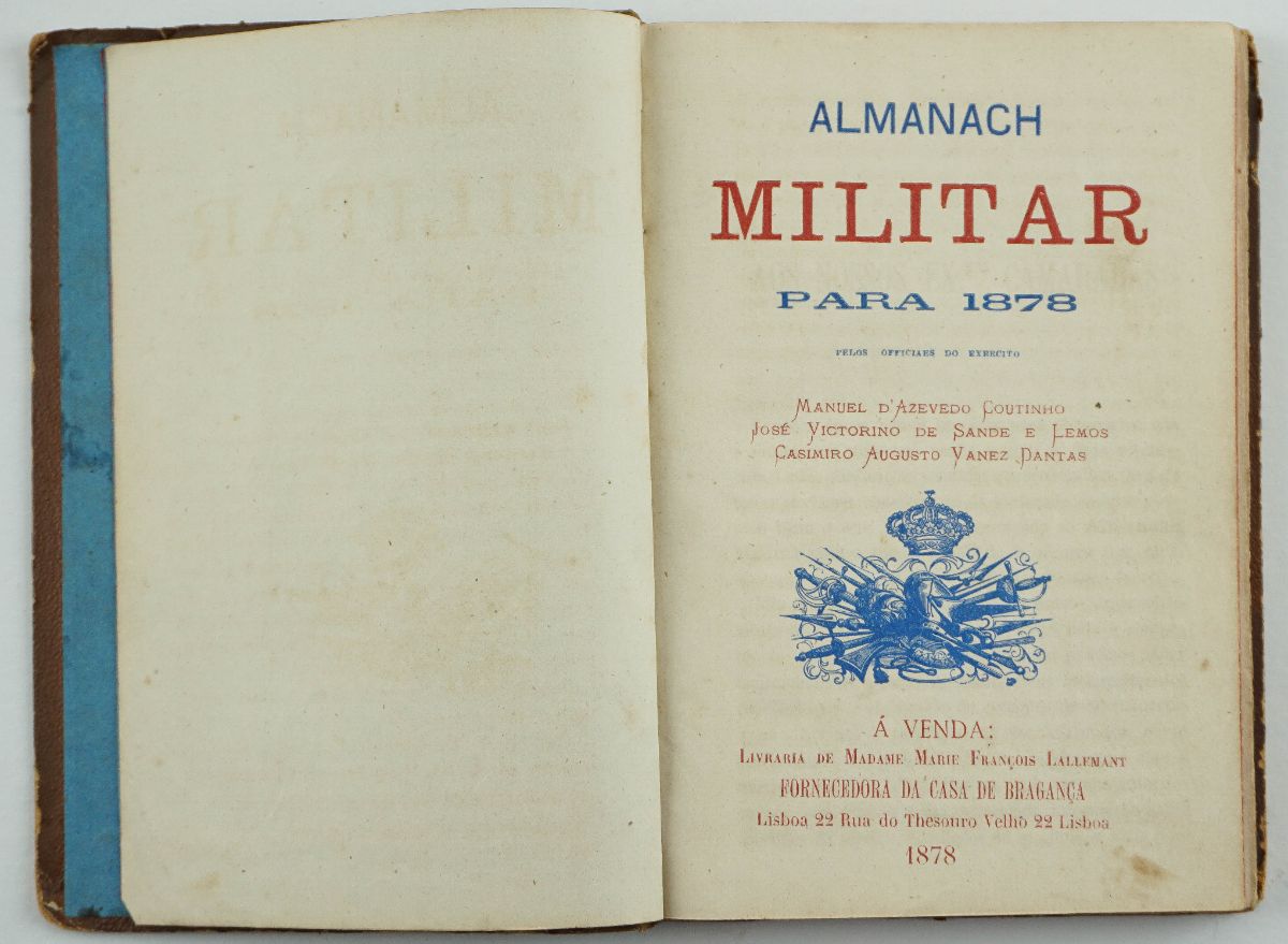 Almanaque Militar para 1878