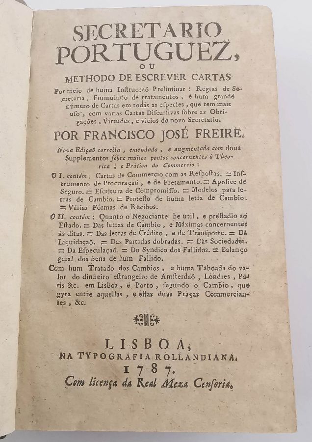 Secretário Português (1787)