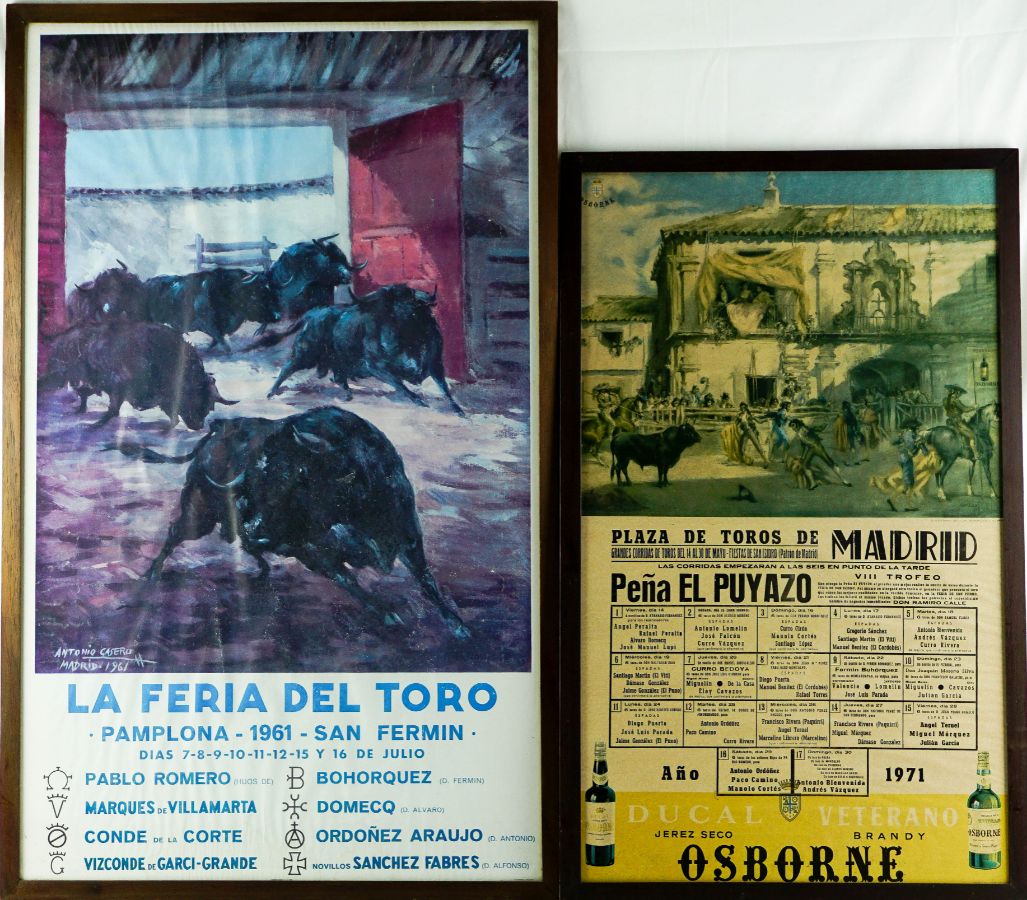 2 Posters tauromáquicos