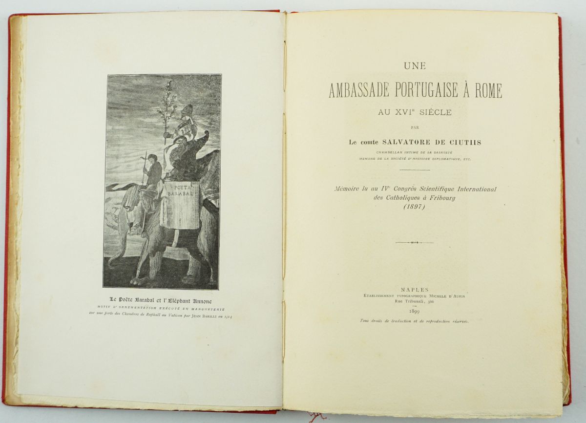 Une Ambassade Portugaise à Rome