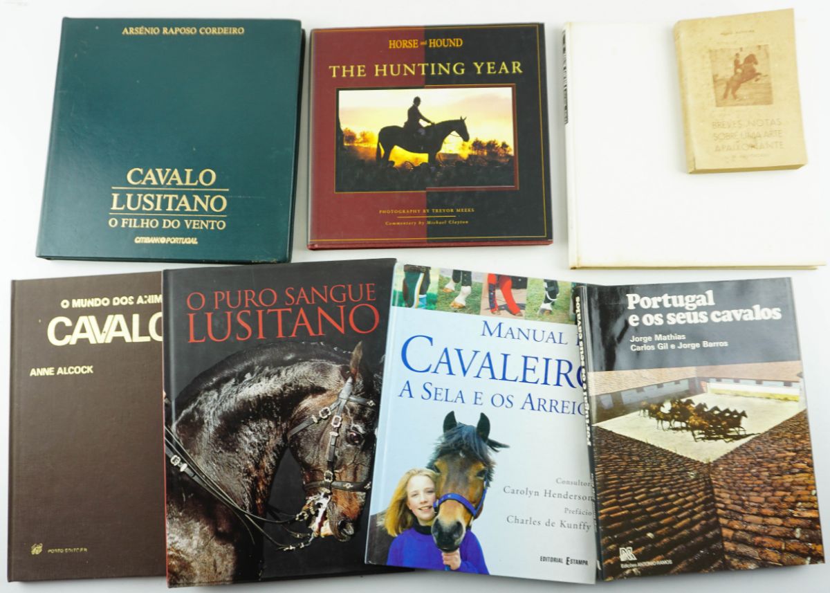 Cavalos, 8 livros