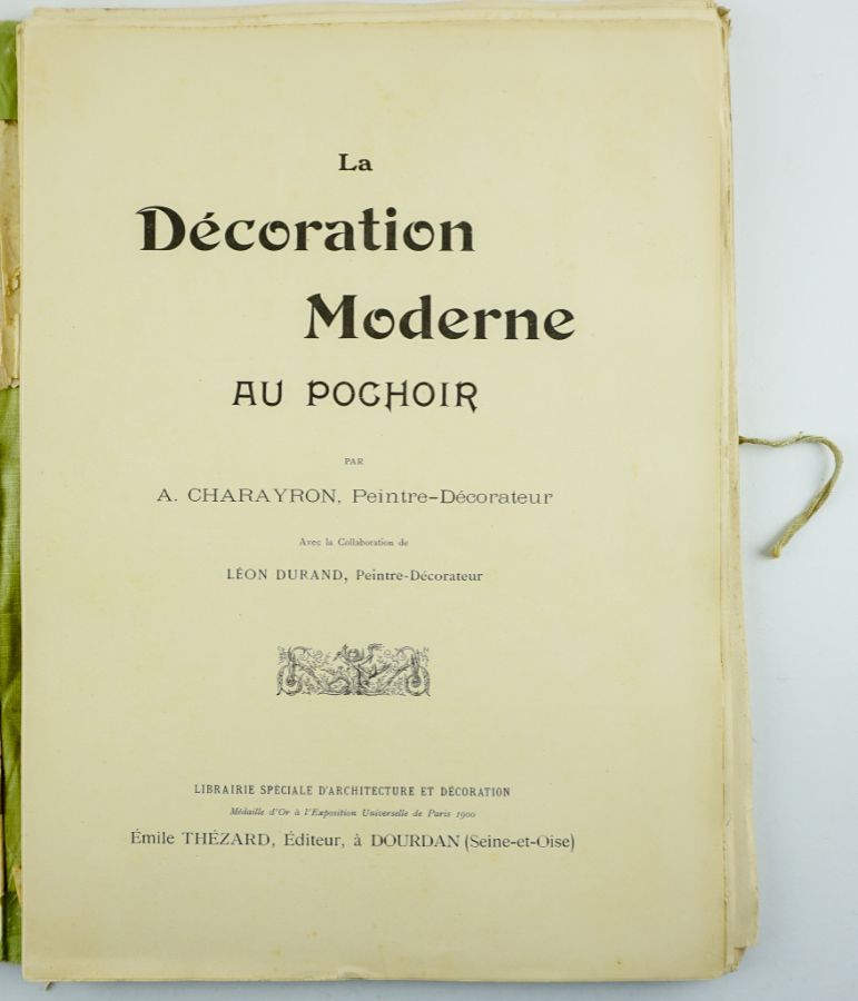 La Decoration Moderne au Pochoir 1910