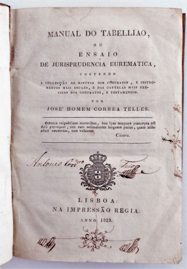 Manual do Tabelião (1823)