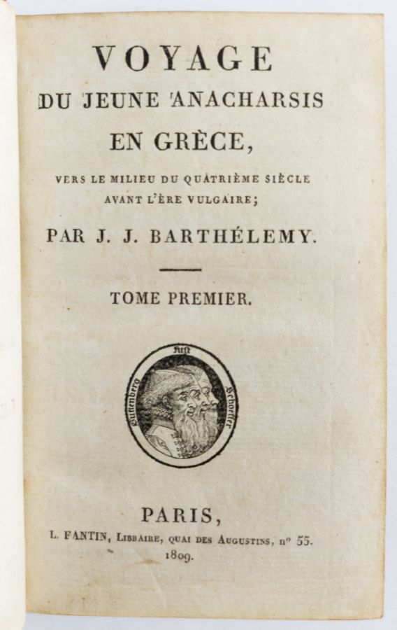 Voyage du Jeune Anacharsis en Grece (1809)