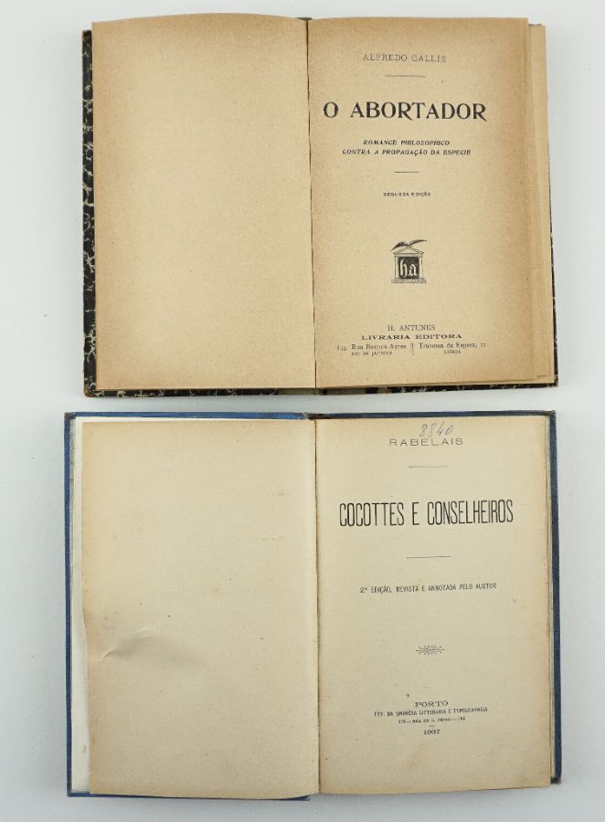 2 LIVROS ERÓTICOS PORTUGUESES