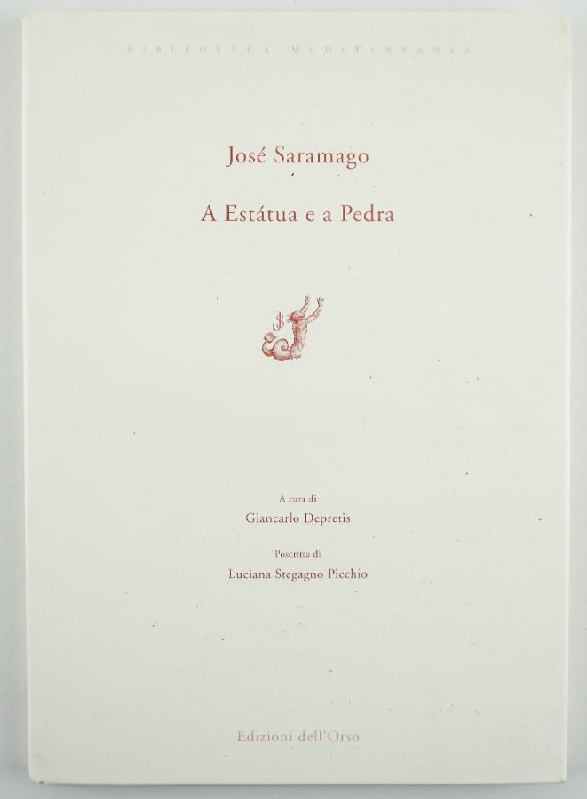 UM DOS MAIS RAROS LIVROS DE JOSÉ SARAMAGO.