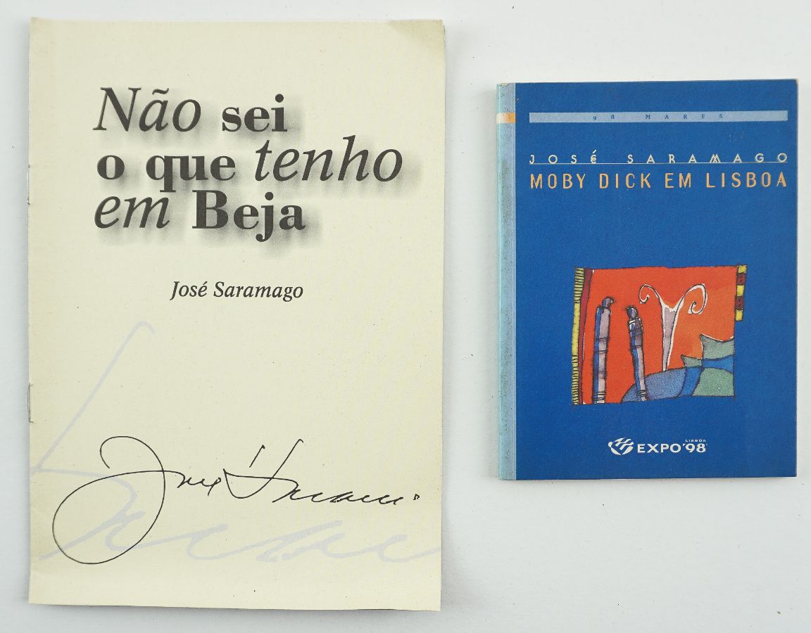 DUAS PRIMEIRAS EDIÇÕES DE SARAMAGO