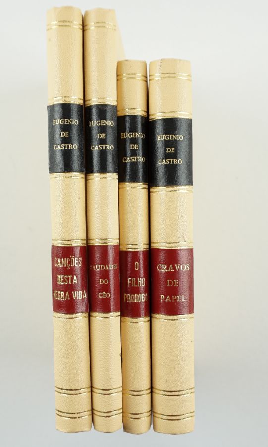 EUGENIO DE CASTRO. 4 PRIMEIRAS EDIÇÕES