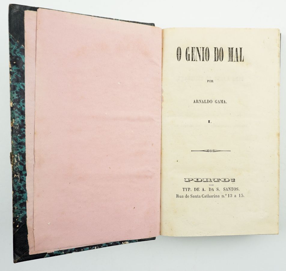 Arnaldo Gama – primeiro livro do autor