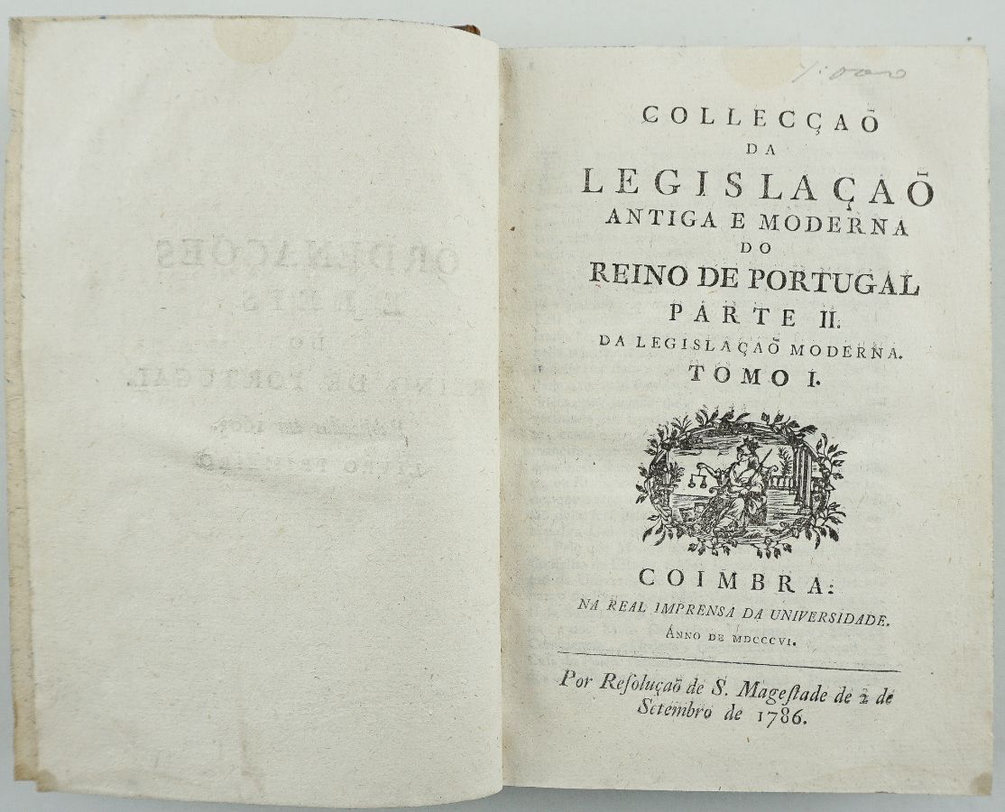 Ordenações e Leis do Reino de Portugal publicadas em 1603, Livro Primeiro e Livro Terceiro