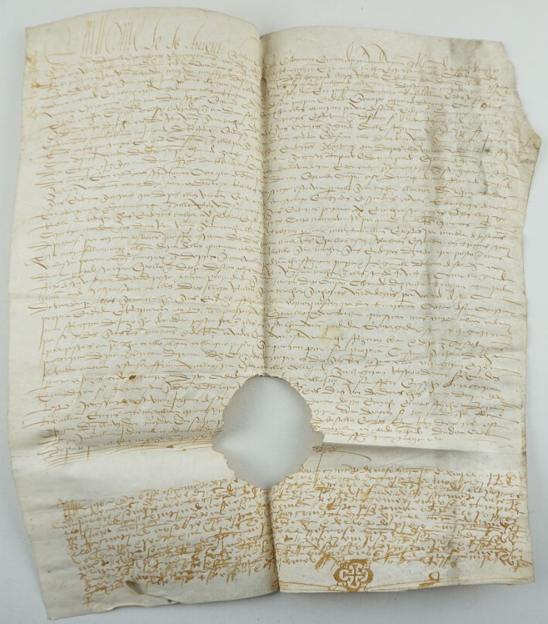Manuscrito s/ pergaminho 