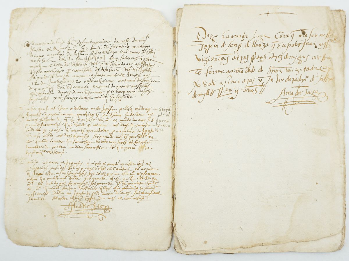 Manuscrito do século XVI