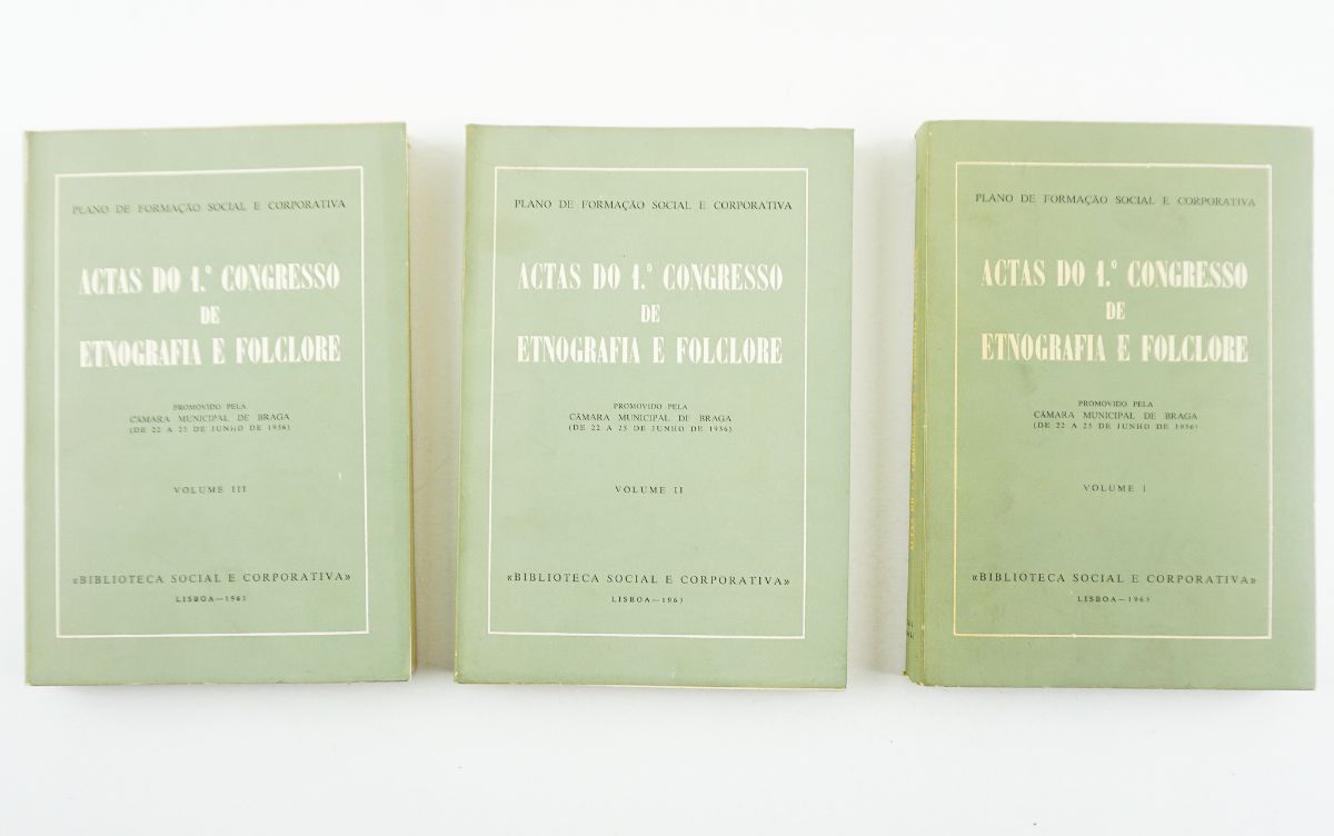 Actas do 1º Congresso de Etnografia e Folclore