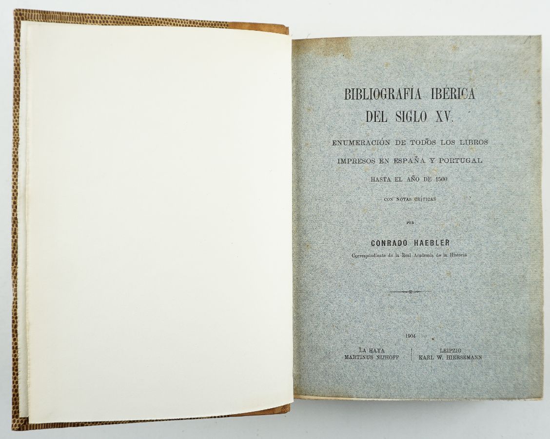 Raras obras sobre os incunábulos ibéricos