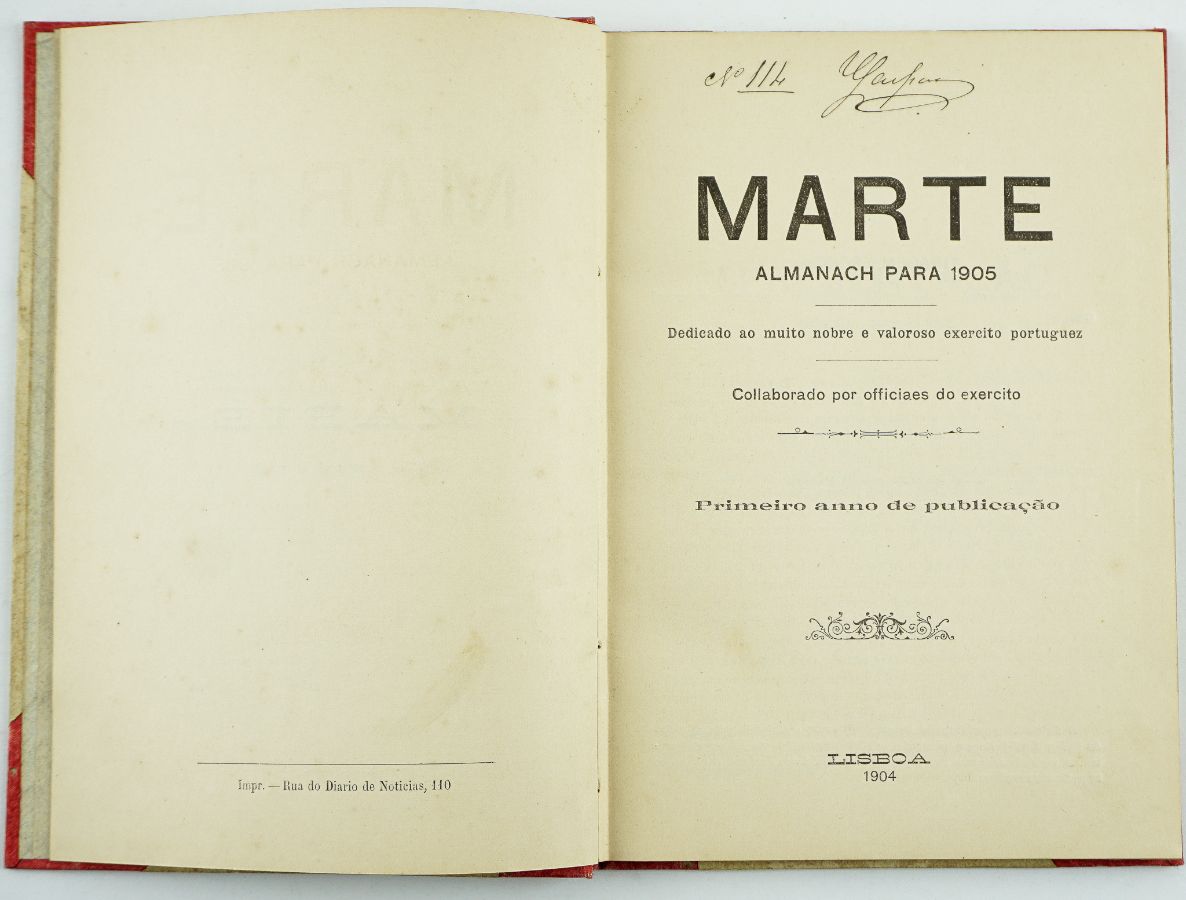 Marte - Almanaque Militar (1904)