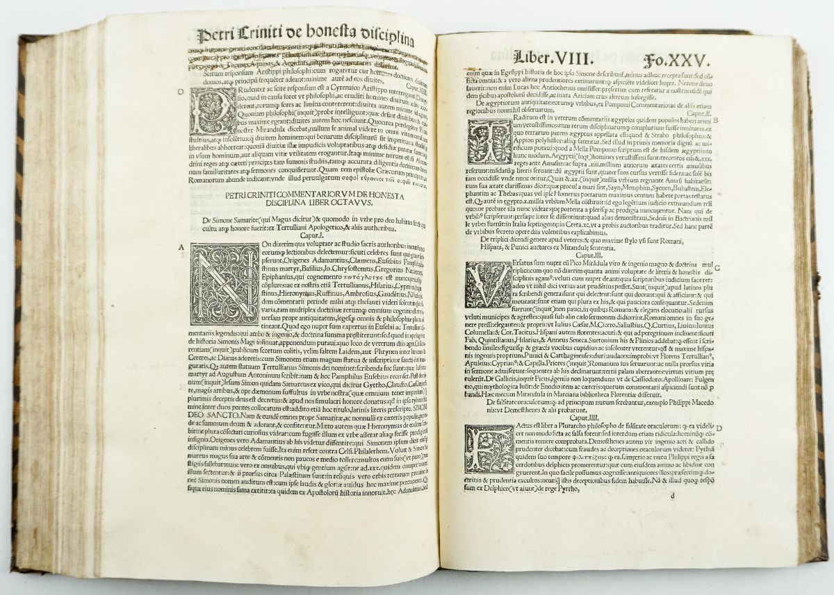 Aulo Gelio, Macrobio e Pietro Baldi del Riccio (1519, 1519 e 1520)