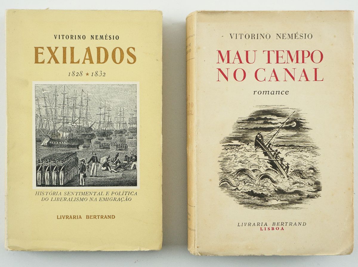Vitorino Nemésio – livros com dedicatória