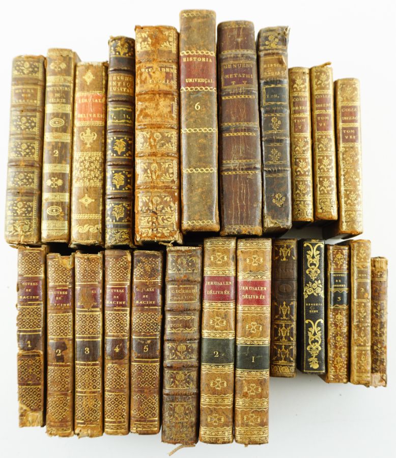 ​Conjunto de 25 Livros Séc. XVIII e XIX
