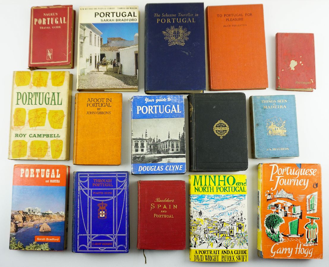 Coleção de Livros Ingleses de Viagens e Guias sobre Portugal e suas colónias