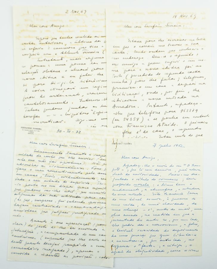Fernando Namora – Manuscritos inéditos