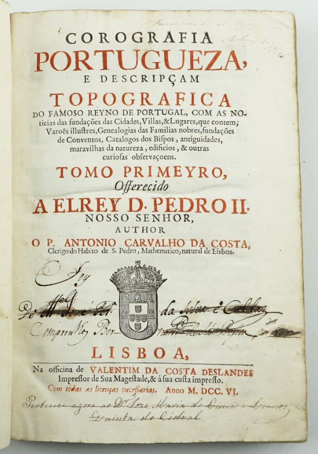 Corografia Portuguesa (1706-1712)