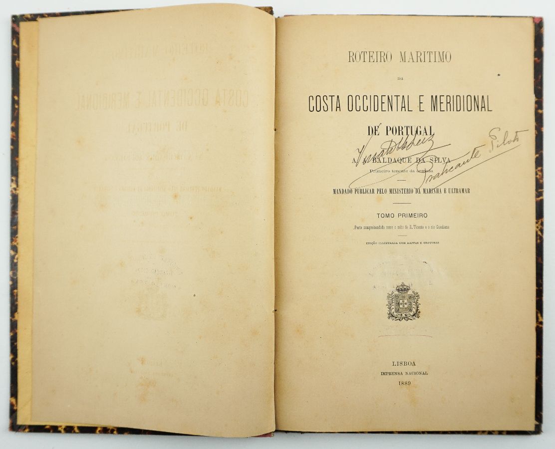 A.A. Baldaque da Silva – Roteiro Marítimo da Costa Ocidental e Meridional de Portugal