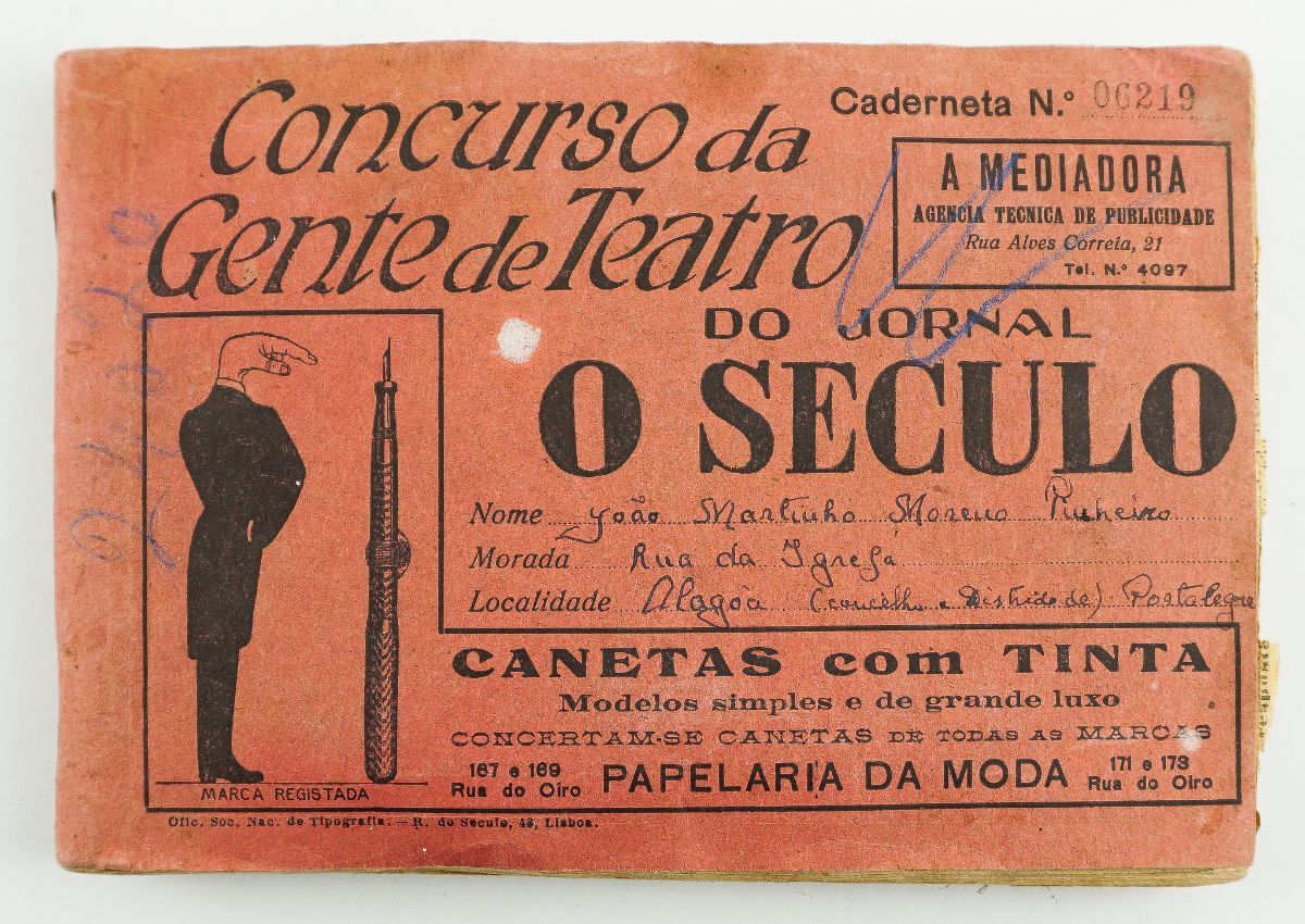 Concurso de O Século – Gente do teatro