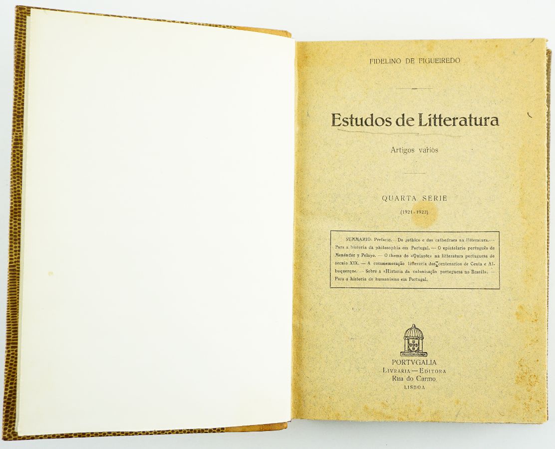 Fidelino de Figueiredo – Obras