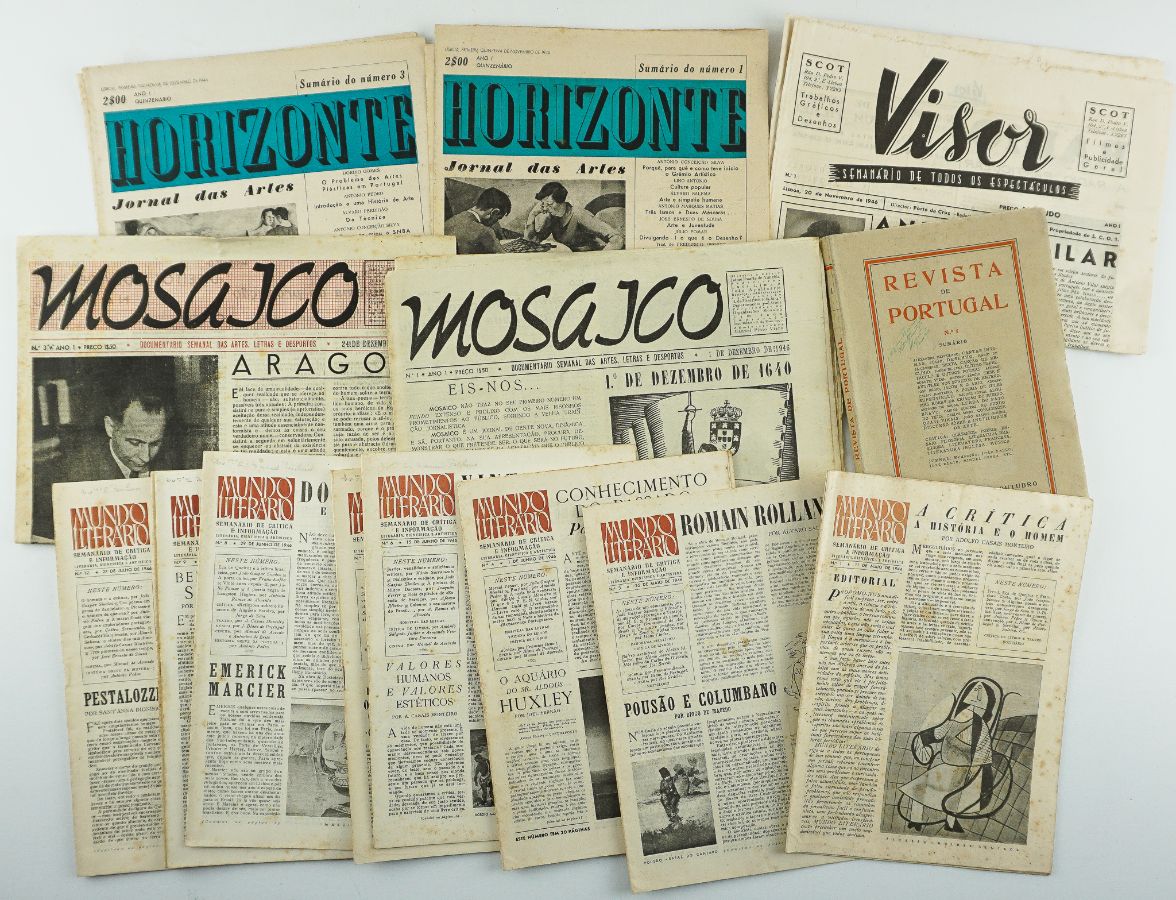 Jornais e revistas literárias