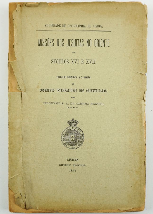 Jesuítas no Oriente (1894)