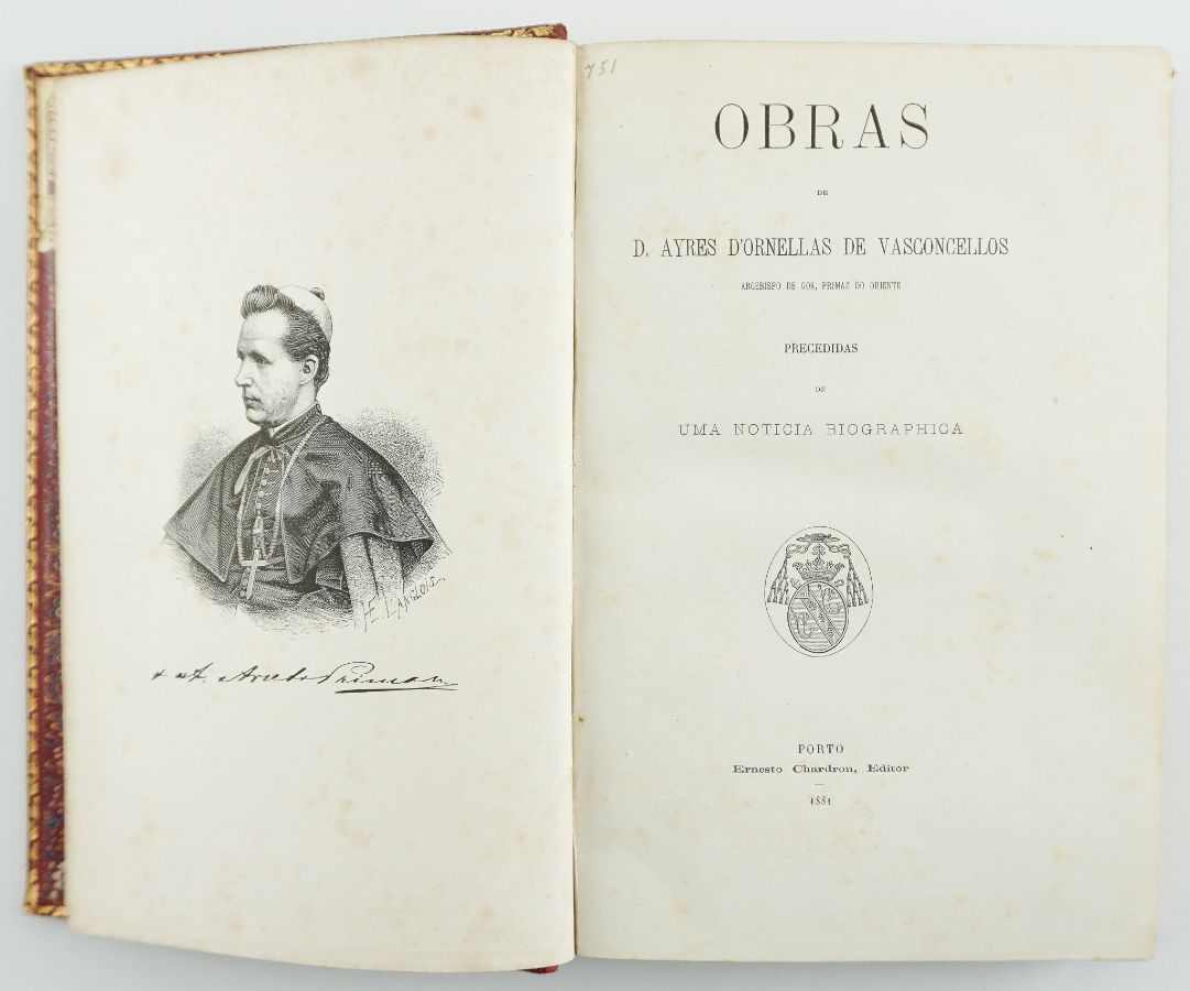 Obras D. Ayres Dornellas de Vasconcellos